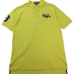 Polo by Ralph Lauren Yellow Polo Shirt Men's Large Golf‎ Performance